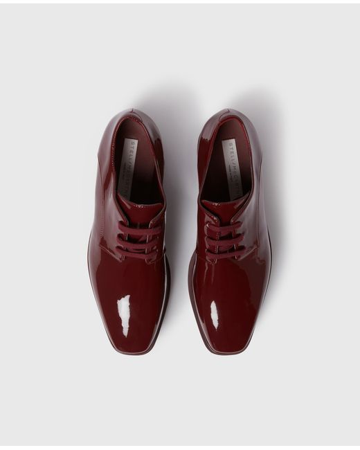 Stella McCartney Red Limited Edition Elyse Monochrome Platforms