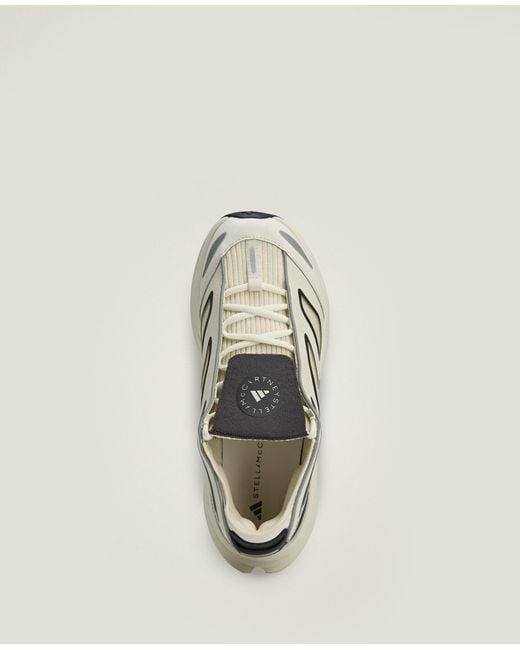 Stella McCartney White Futuristic Chunky Sole Sneakers By Adidas
