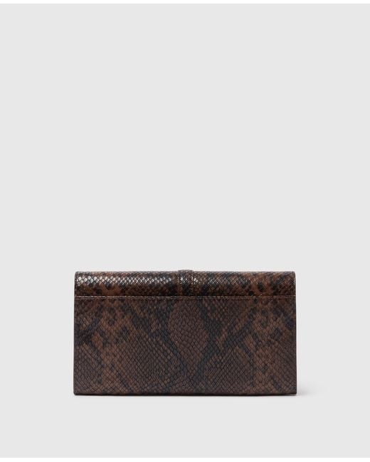 Stella McCartney Brown Ryder Flap Crossbody Bag