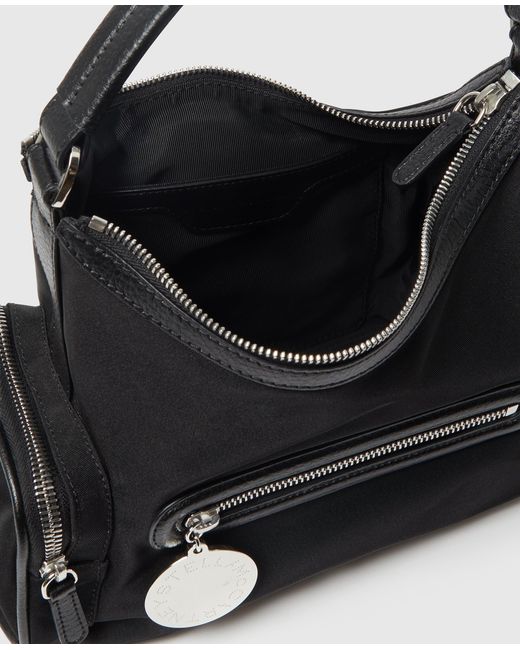 Stella McCartney Black Dartmoor Econyl Crossbody Bag