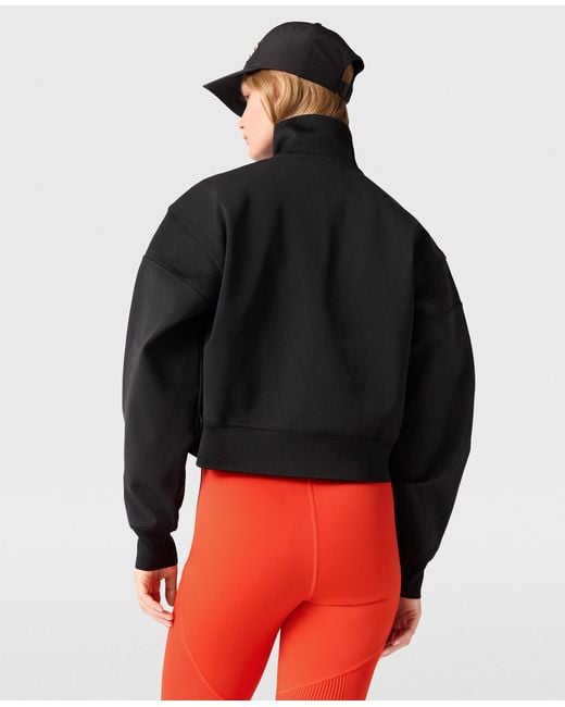 Stella McCartney Black Logo Knitted Track Jacket