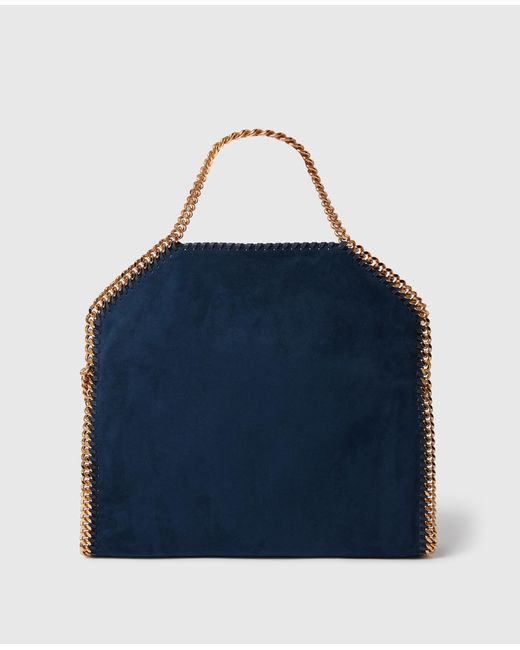 Stella McCartney Blue Falabella Fold-over Tote Bag
