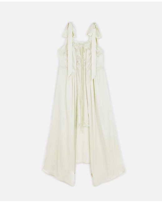 Stella McCartney White Silk Dress