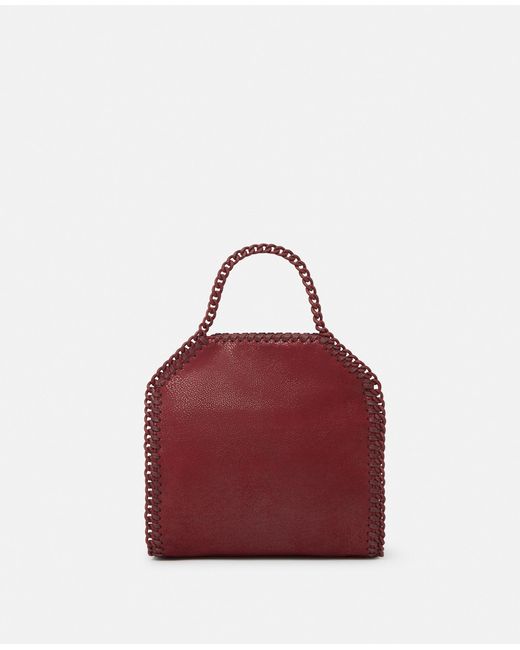 Stella McCartney Falabella Tiny Airlite Tote Bag in Red | Lyst