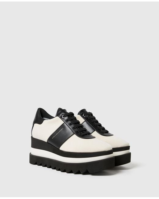 Stella McCartney Black Sneak-elyse Platform Sneakers