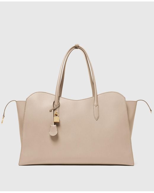 Stella McCartney Natural Ryder Weekender Bag