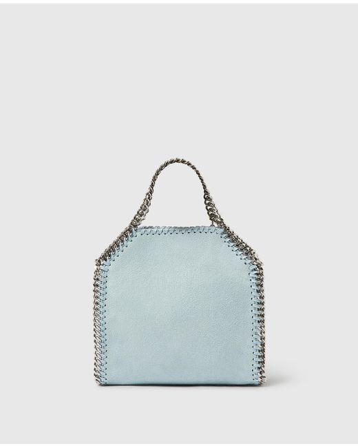 Stella McCartney Blue Falabella Tiny Shoulder Bag