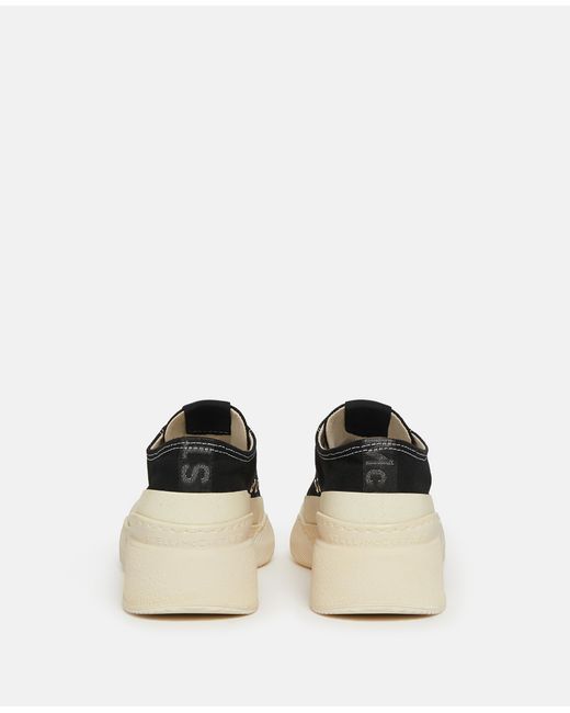 Stella McCartney White Loop Canvas Low-top Trainers