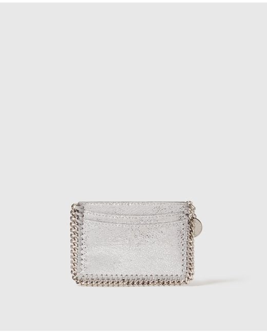 Stella McCartney White Falabella Slip Cardholder
