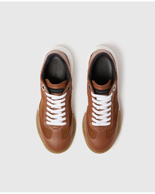 Stella McCartney Brown Loop Panelled Trainers