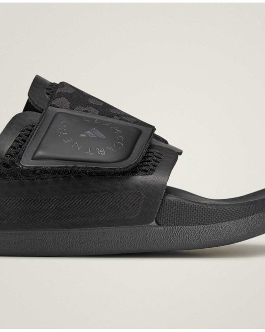 Stella McCartney White Logo Slides