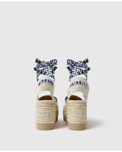 Stella McCartney Multicolor Gaia Striped Espadrilles
