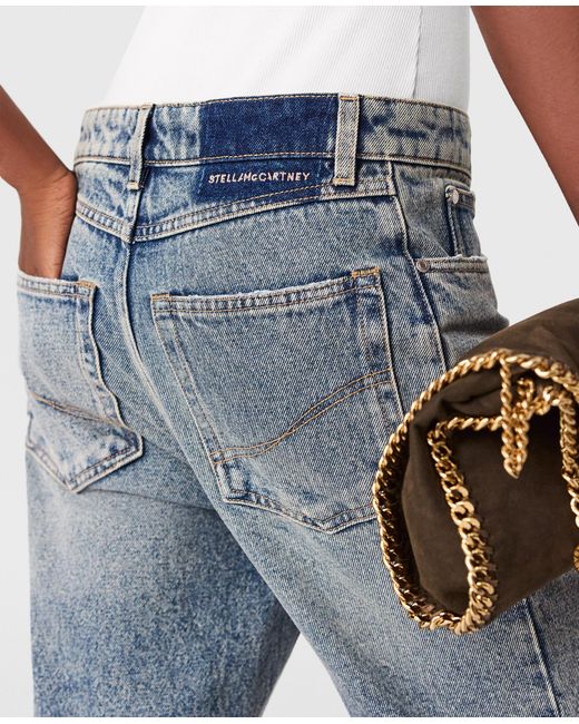 Stella McCartney Blue Vintage Wash Bootcut Jeans