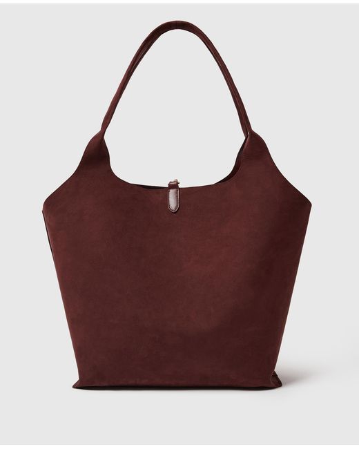 Stella McCartney Purple Logo Reversible Tote Bag