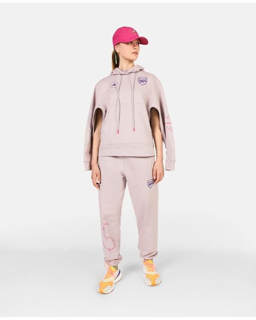 Stella McCartney Pink Adidas By Arsenal Hoodie