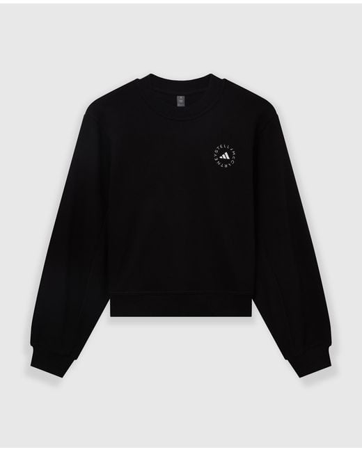Stella McCartney Black Truelife Crewneck Sweatshirt