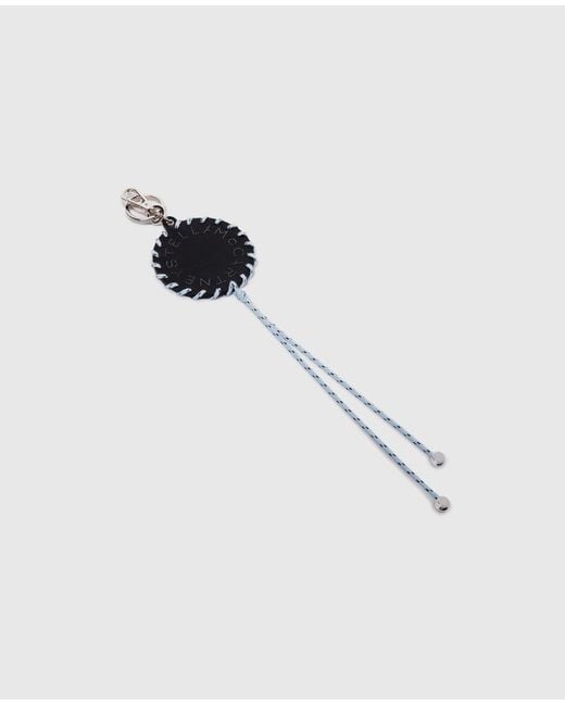 Stella McCartney White Logo Keychain