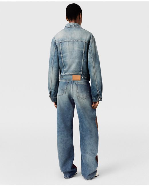 Stella McCartney Brown Corduroy Panel Curved Jeans