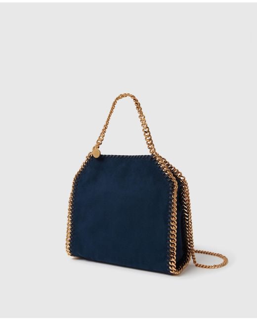 Stella McCartney Blue Falabella Mini Tote Bag