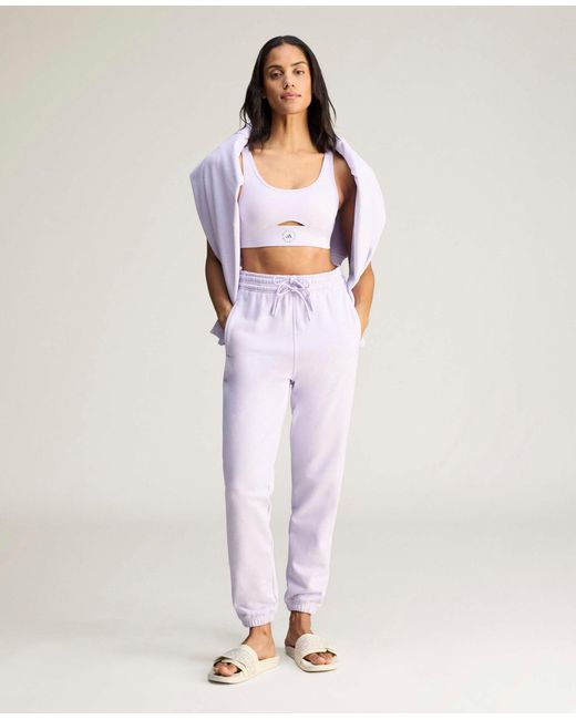 Stella McCartney Pink Logo Elasticated Sweatpants