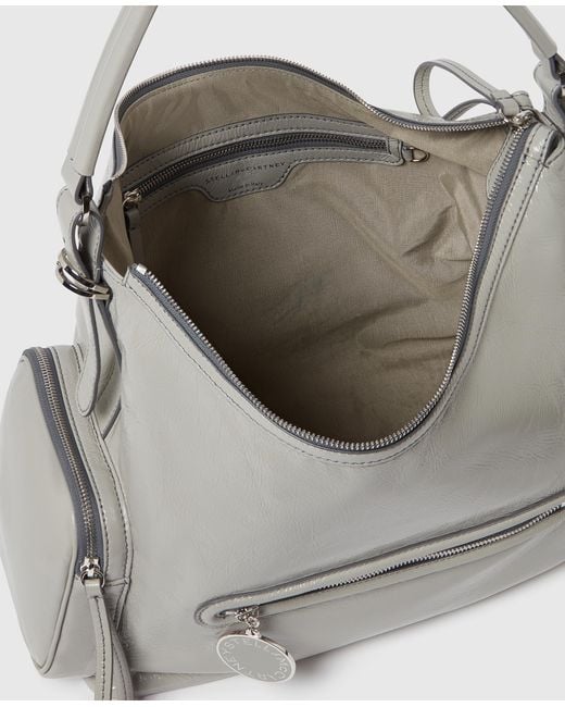 Stella McCartney Gray Dartmoor Shoulder Bag
