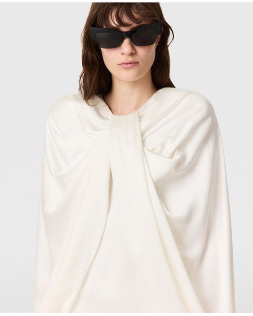 Stella McCartney White Cape Mini Dress