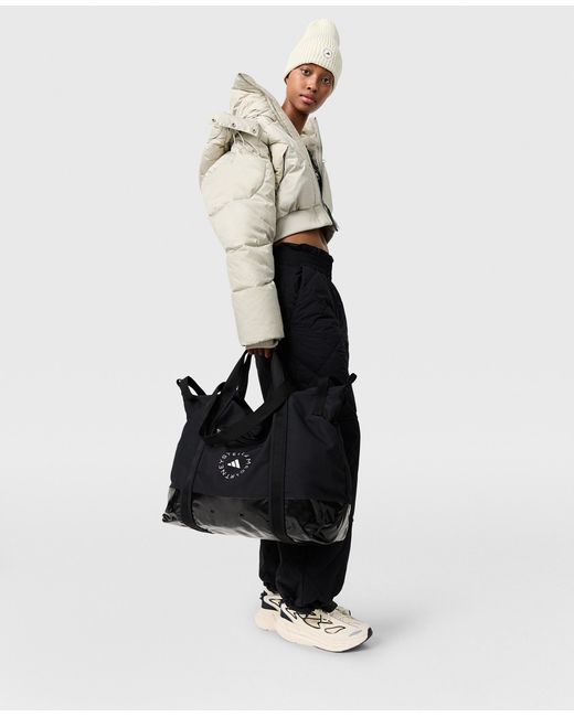 Stella McCartney Blue Logo Quilted Track Pant