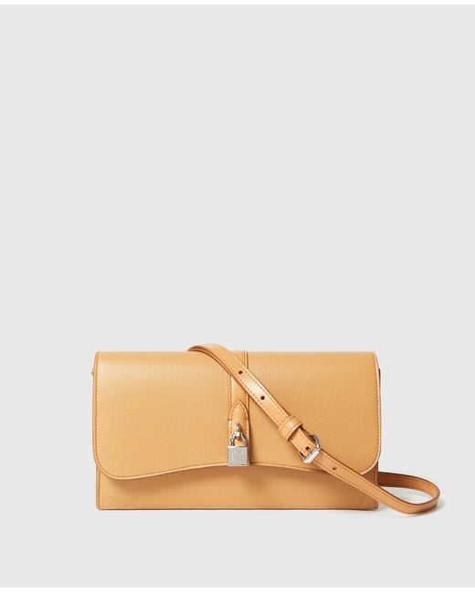 Stella McCartney Natural Ryder Flap Crossbody Bag