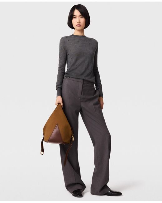 Stella McCartney Blue Polka Dot Knit Jumper