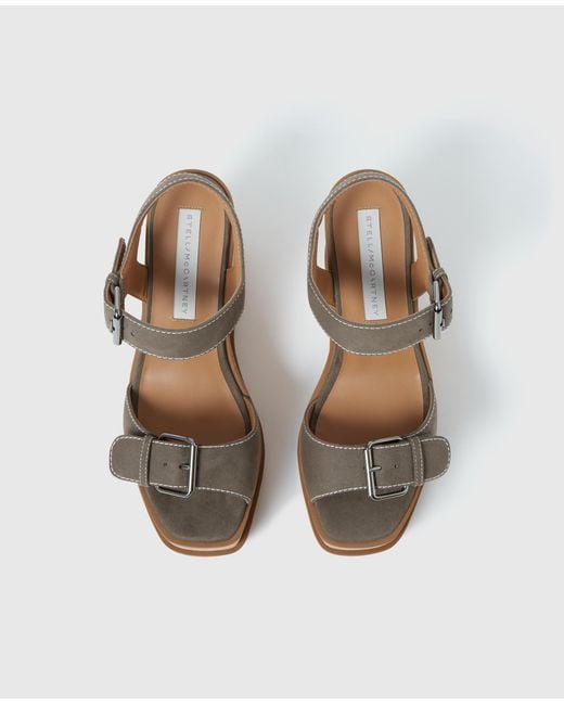 Stella McCartney Natural Sneak-elyse Platform Sandals