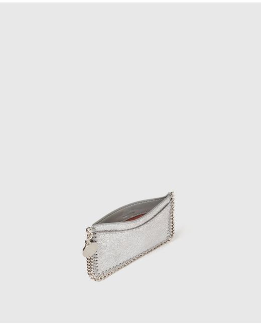Stella McCartney White Falabella Slip Cardholder