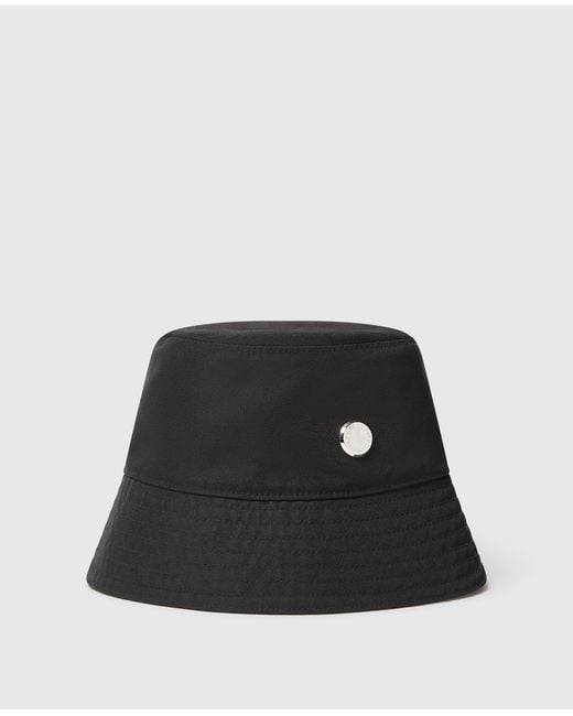Stella McCartney Black Logo Bucket Hat