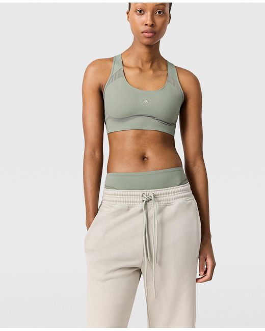 Stella McCartney Natural Logo Straight-Leg Joggers