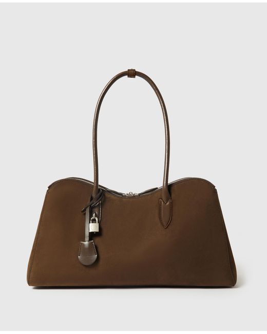 Stella McCartney Brown Ryder Open Tote Bag