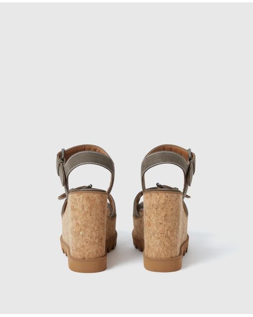 Stella McCartney Natural Sneak-elyse Platform Sandals