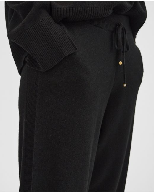 Stella McCartney Black Mid-Rise Tapered Joggers