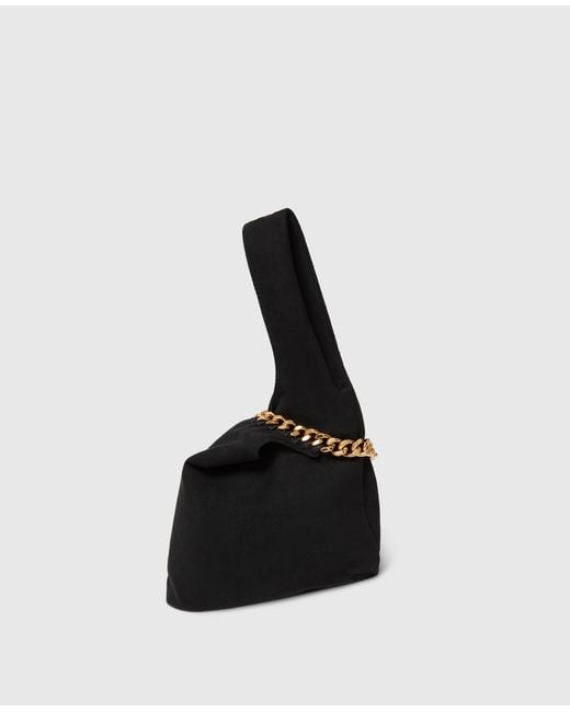 Stella McCartney Black Falabella Wristlet Bag