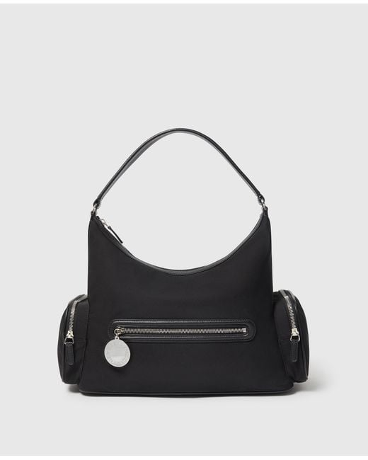 Stella McCartney Black Dartmoor Econyl Shoulder Bag