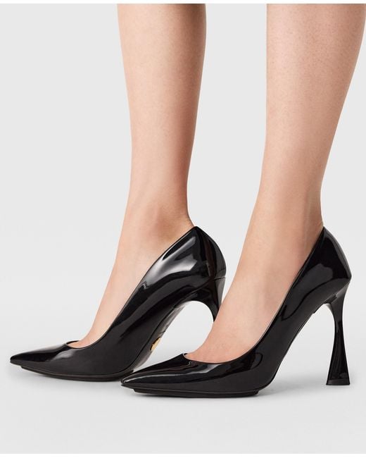 Stella McCartney Black Elsa Patent Pumps