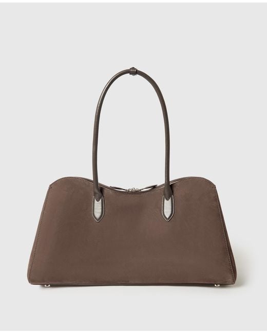 Stella McCartney Brown Ryder Open Tote Bag