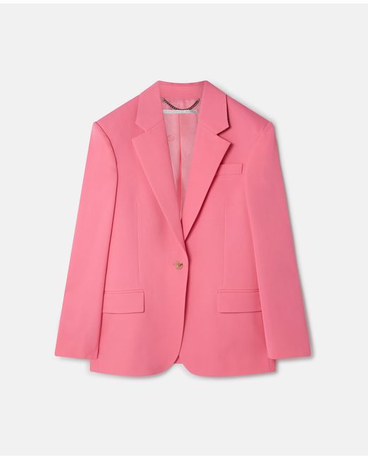 Stella McCartney Pink Wool Single-breasted Blazer