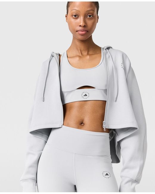 Stella McCartney Gray Truestrength Yoga Bra