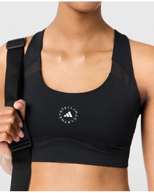 Stella McCartney Black Truepurpose Power Impact Training Bra
