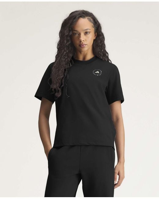 Stella McCartney Black Adidas By Sportswear Tee