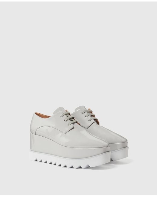 Stella McCartney White Limited-edition Elyse Monochrome Platforms
