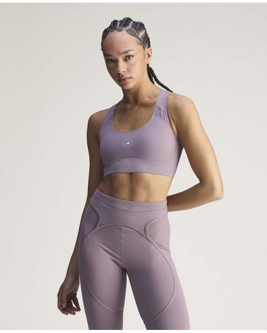 Stella McCartney Purple Truepurpose Power Impact Training Bra