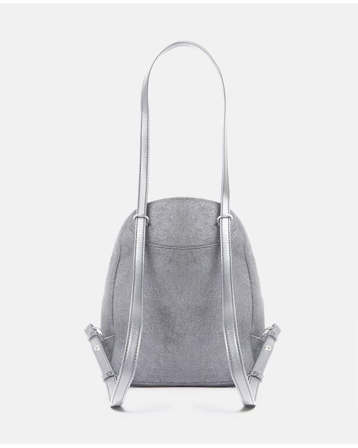 Stella McCartney Gray Falabella Mini Backpack