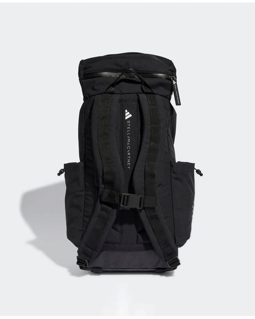 Stella McCartney Black Logo Hiking Backpack, One Size