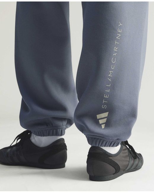Stella McCartney Blue Logo Straight-Leg Joggers