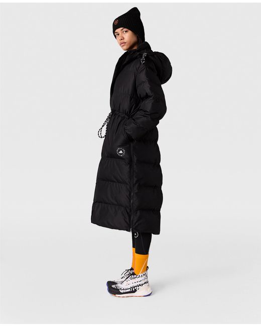 Stella McCartney Blue Truecasuals Long Padded Coat